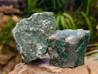 Natural Swazi Jade Cobbed Specimens x 24 From Swaziland