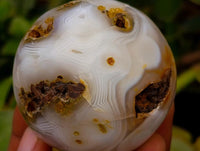 Polished Banded Agate Spheres x 6 From Madagascar
