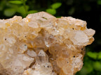 Natural Golden Limonite Quartz Specimens x 4 From Solwezi, Zambia