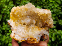 Natural Golden Limonite Quartz Specimens x 4 From Solwezi, Zambia