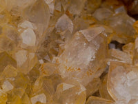 Natural Golden Limonite Quartz Specimens x 4 From Solwezi, Zambia