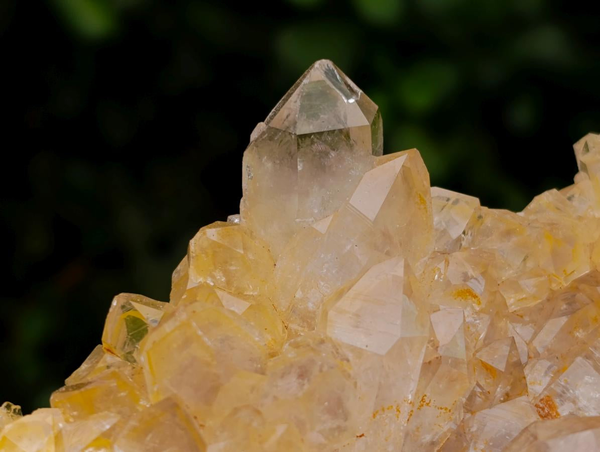 Natural Golden Limonite Quartz Specimens x 4 From Solwezi, Zambia