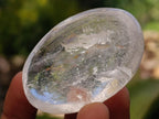 Polished Clear Rock Crystal Galets x 16 From Amoron’i Mania, Madagascar