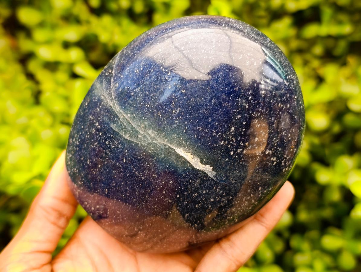 Polished Lazulite Standing Free Forms x 2 From Madagascar