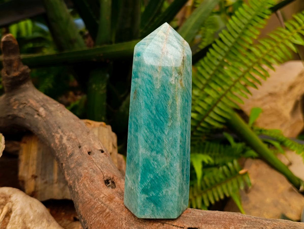 Polished Amazonite Display Crystals x 3 From Madagascar