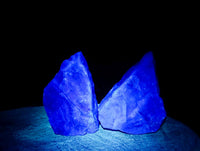 Natural Watermelon Fluorite Cobbed Specimens x 6 From Uis, Namibia