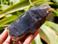 Natural Marion Smokey Quartz Crystals with Aegirine x 4 From Zomba, Malawi