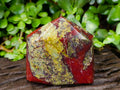 Polished Bastite Dragonsblood Stone Display Crystals x 2 From Tshipise, South Africa