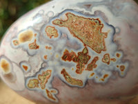 Polished Pink Shashe River Agate Galets x 9 From Shashe River, Zimbabwe