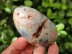 Polished Pink Shashe River Agate Galets x 9 From Shashe River, Zimbabwe - Toprock Gemstones and Minerals 