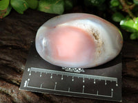 Polished Pink Shashe River Agate Galets x 9 From Shashe River, Zimbabwe