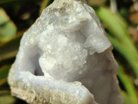 Natural Blue Lace Agate Geode and Vug Specimens x 3 From Nsanje, Malawi