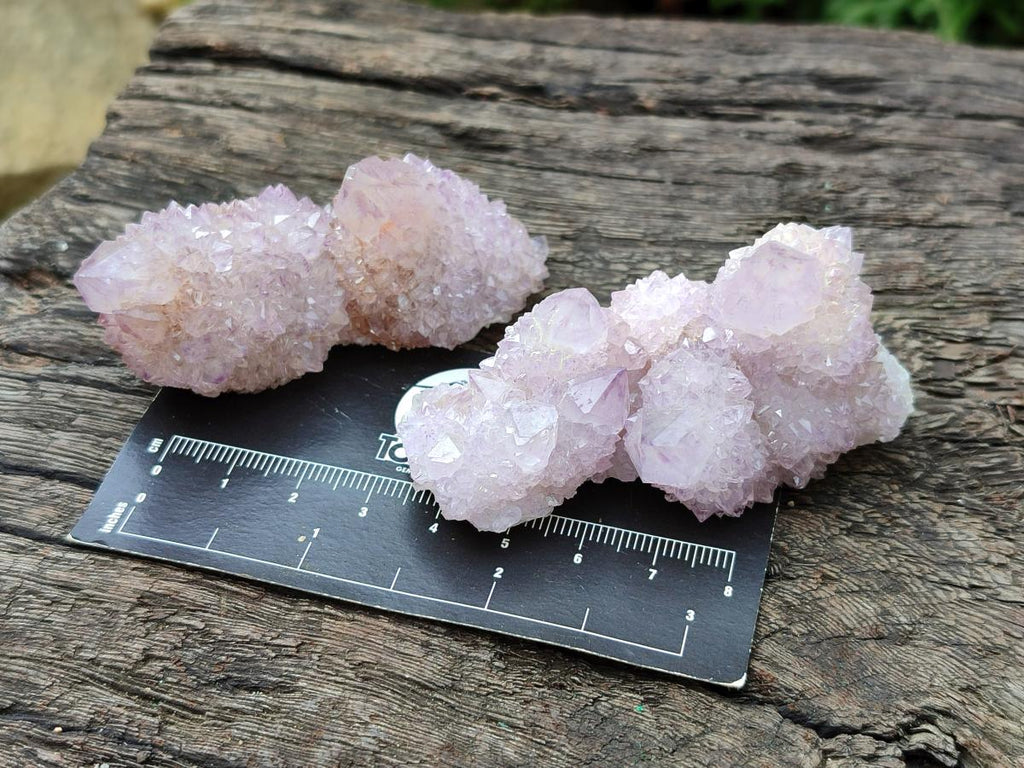 Natural Spirit Amethyst and Ametrine Crystal Clusters x 12 From Boekenhouthoek, South Africa