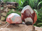 Polished On One Side Polychrome Jasper Nodules x 6 From NW Coast, Madagascar