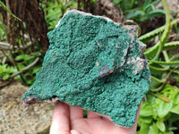 Natural Crystalline Malachite Specimens x 2 From Tenke Fungurume, Congo