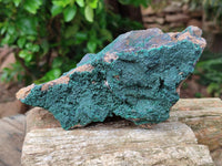 Natural Crystalline Malachite Specimens x 2 From Tenke Fungurume, Congo