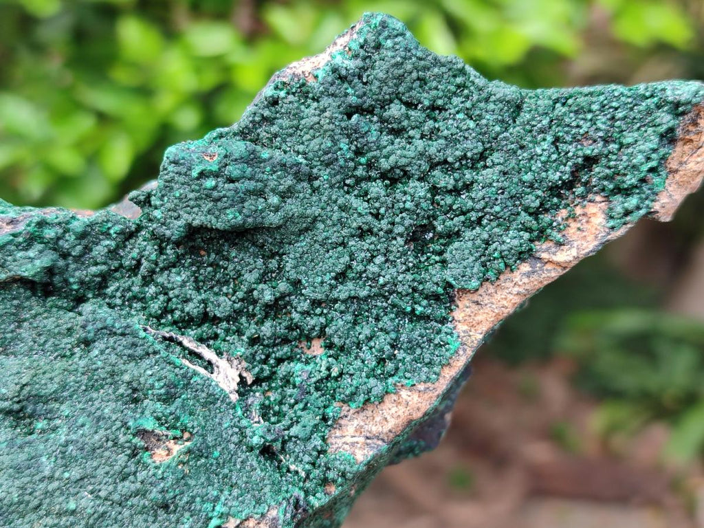 Natural Crystalline Malachite Specimens x 2 From Tenke Fungurume, Congo