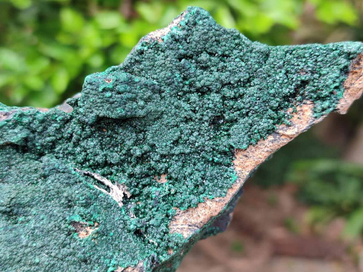 Natural Crystalline Malachite Specimens x 2 From Tenke Fungurume, Congo