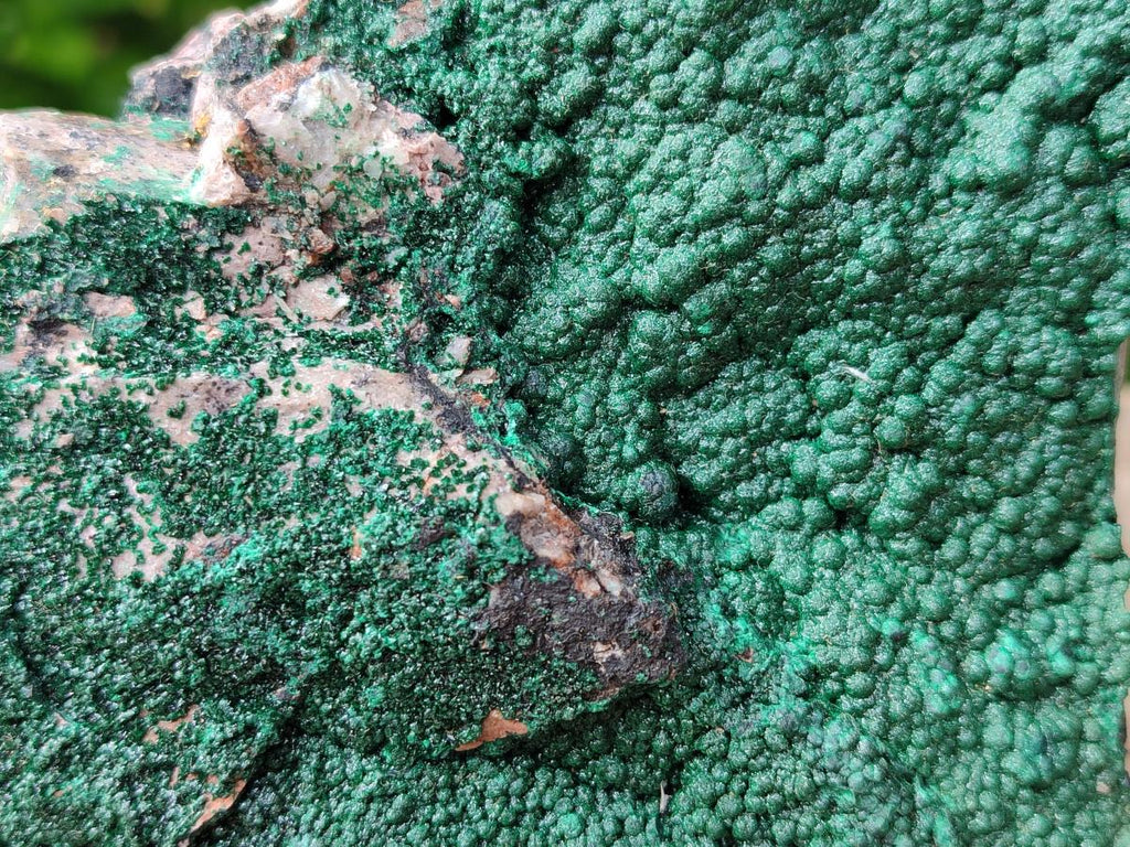 Natural Crystalline Malachite Specimens x 2 From Tenke Fungurume, Congo