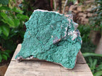 Natural Crystalline Malachite Specimens x 2 From Tenke Fungurume, Congo