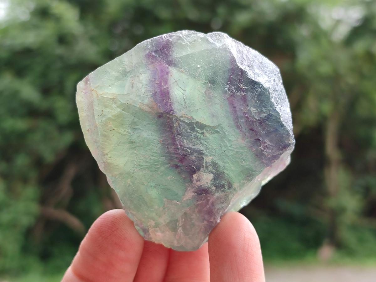 Natural Watermelon Fluorite Cobbed Specimens x 24 From Uis, Namibia