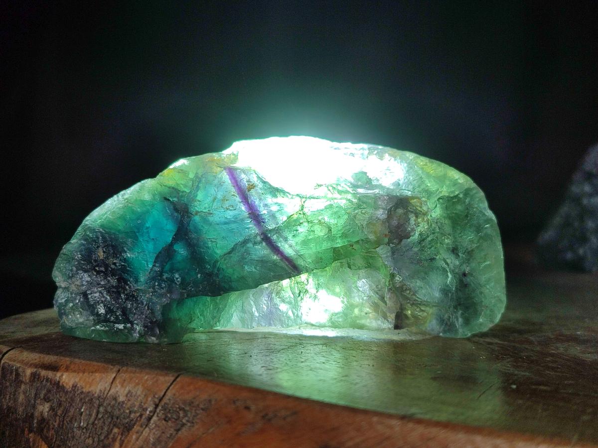 Natural Watermelon Fluorite Cobbed Specimens x 24 From Uis, Namibia