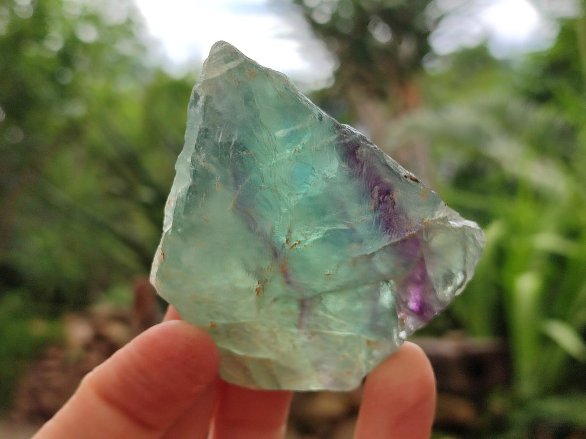 Natural Watermelon Fluorite Cobbed Specimens x 24 From Uis, Namibia