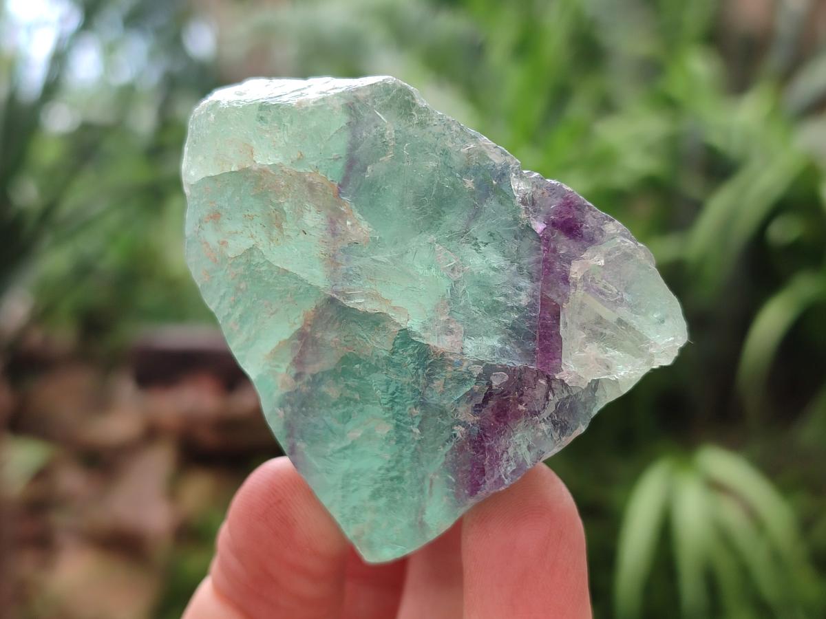 Natural Watermelon Fluorite Cobbed Specimens x 24 From Uis, Namibia