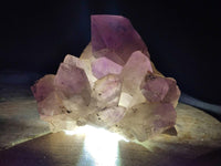 Natural Jacaranda Amethyst Crystal Clusters x 6 From Mumbwa, Zambia