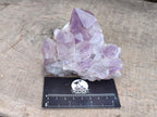 Natural Jacaranda Amethyst Crystal Clusters x 6 From Mumbwa, Zambia
