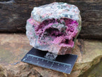 Natural Salrose Cobaltion Dolomite With Heterogenite Specimens x 3 From Kakanda, Congo