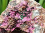 Natural Salrose Cobaltion Dolomite With Heterogenite Specimens x 3 From Kakanda, Congo