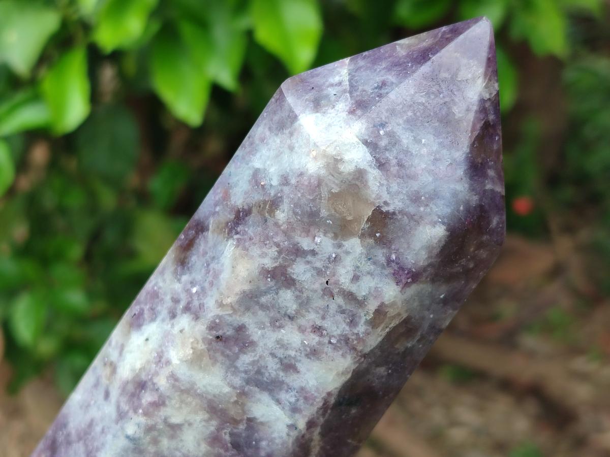 Polished Lepidolite Display Crystals x 2 From Ambatondrazaka, Madagascar