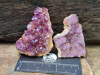 Natural Dark Purple Amethyst Quartz Crystal Plates x 24 From Boekenhouthoek, South Africa