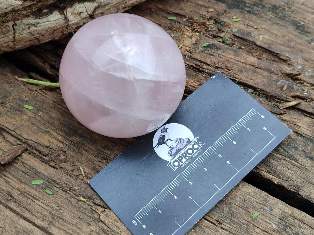 Polished Star Rose Quartz Spheres x 6 From Madagascar