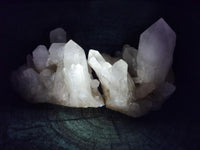 Natural Candle Quartz Crystal Clusters x 6 From Antsirabe, Madagascar