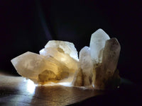 Natural Candle Quartz Crystal Clusters x 6 From Antsirabe, Madagascar