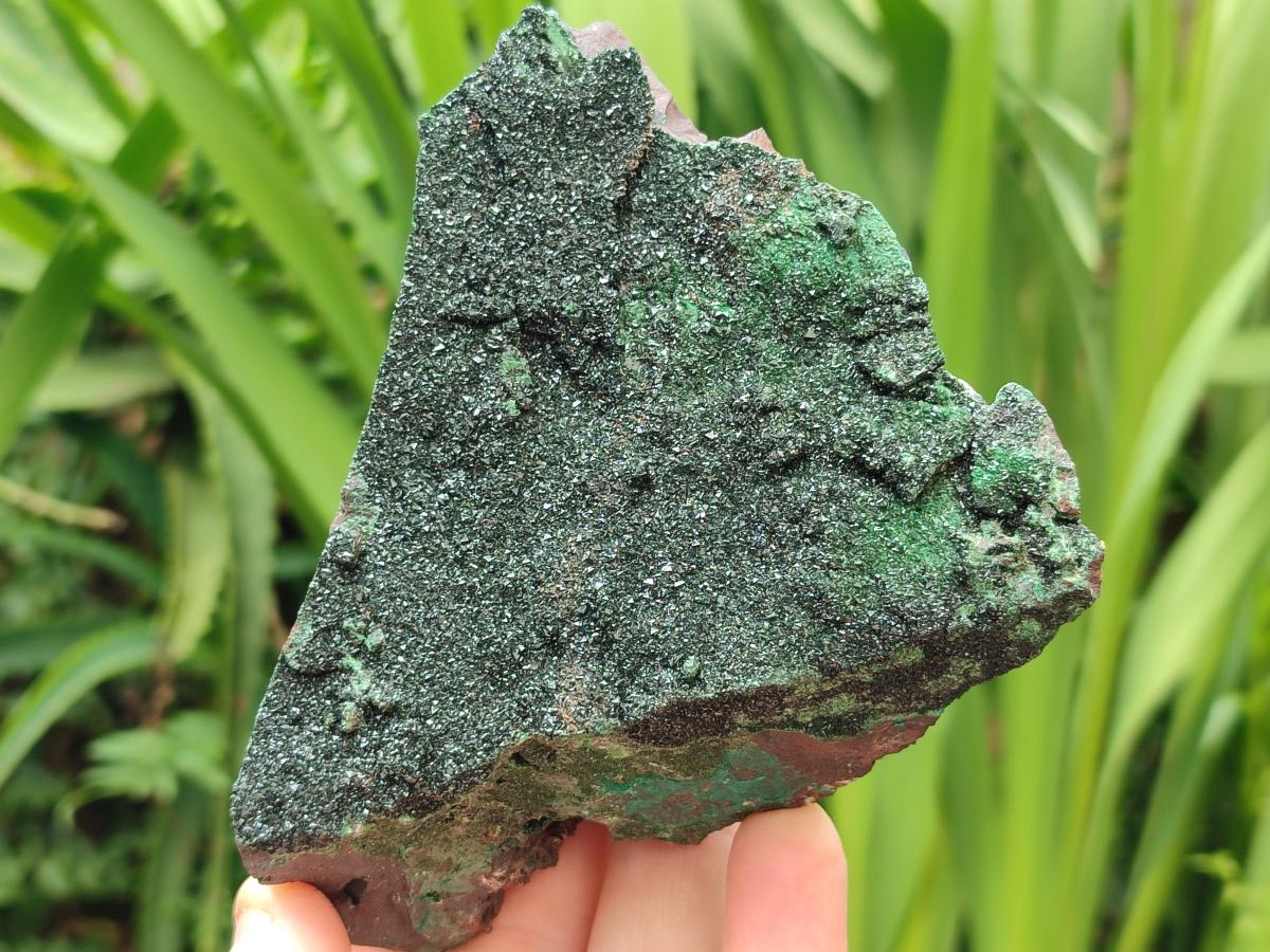 Natural Libethenite Crystals On Dolomite Matrix Specimens x 3 From Shituru, Congo