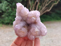 Natural Amethyst and Ametrine Spirit Clusters x 6 From Boekenhouthoek, South Africa