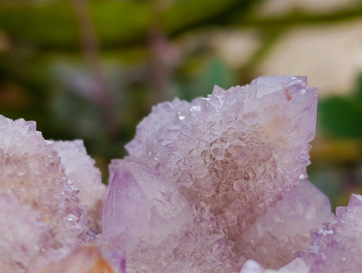 Natural Amethyst and Ametrine Spirit Quartz Clusters x 3 From Boekenhouthoek, South Africa