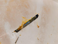 Polished Tourmalinated Faceted Quartz Crystal x 1 From Madagascar