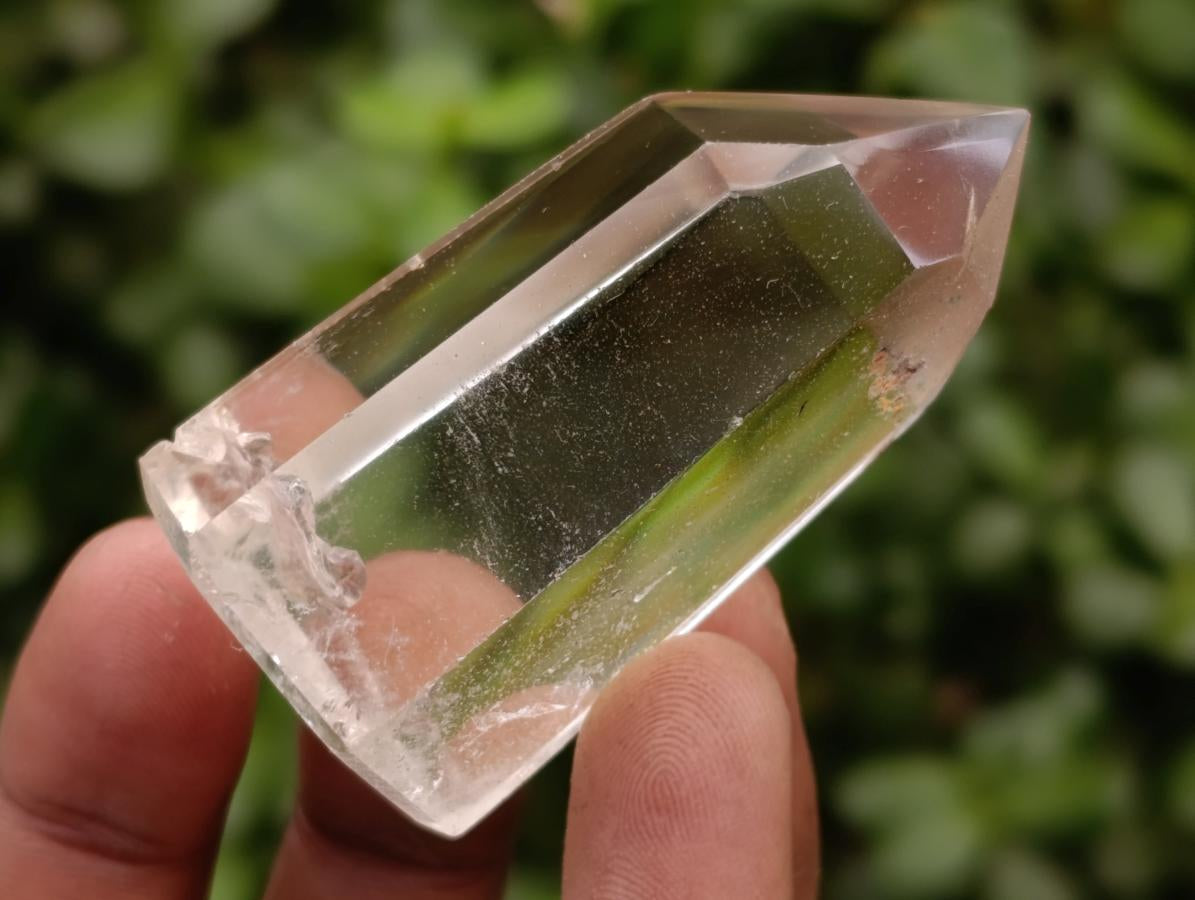 Polished Clear Quartz Crystals x 12 From Madagascar