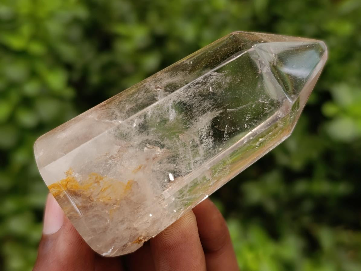 Polished Clear Quartz Crystals x 12 From Madagascar