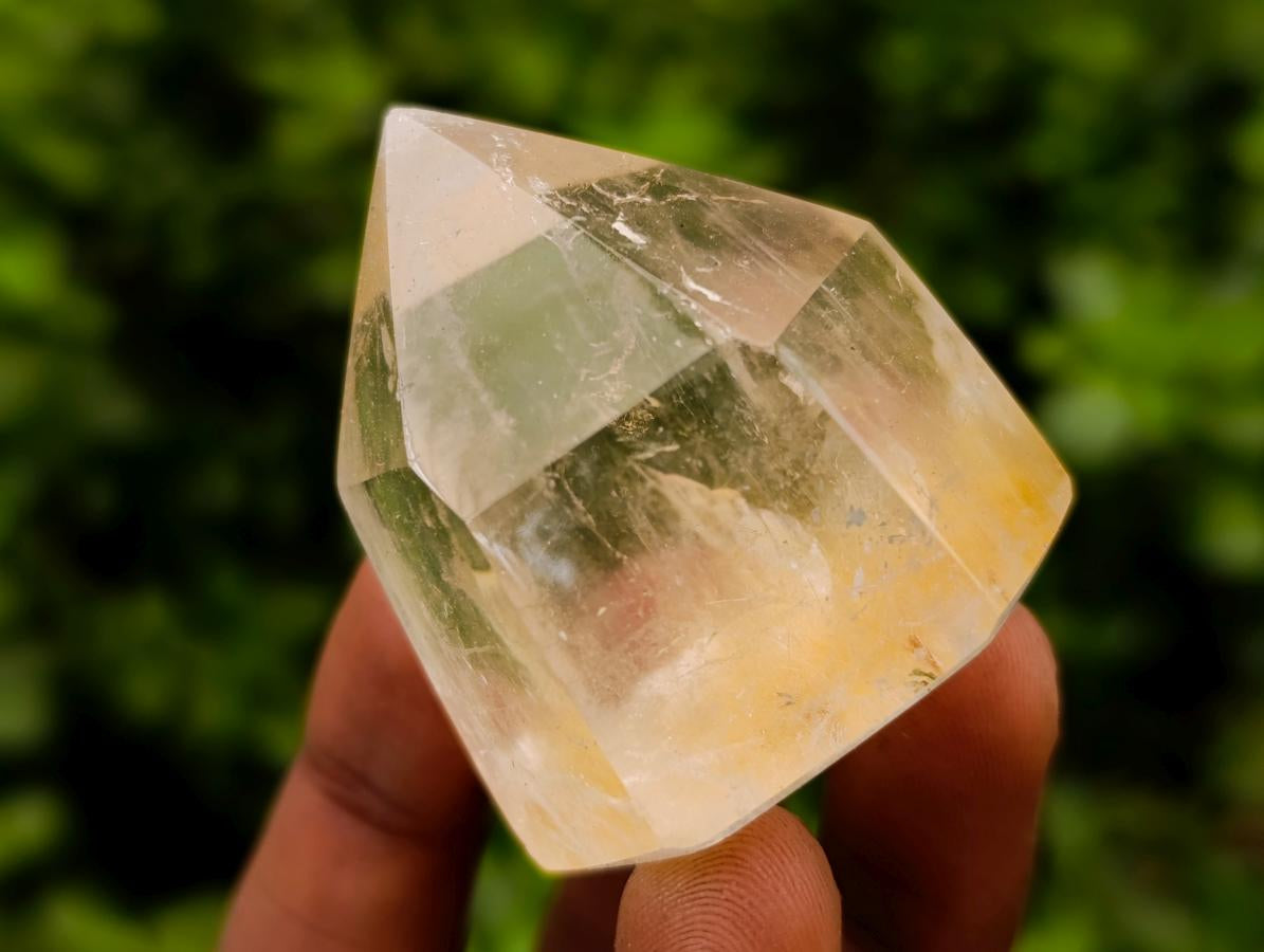 Polished Clear Quartz Crystals x 12 From Madagascar