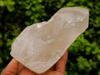 Polished Clear Cascading Quartz Crystals x 3 From Madagascar