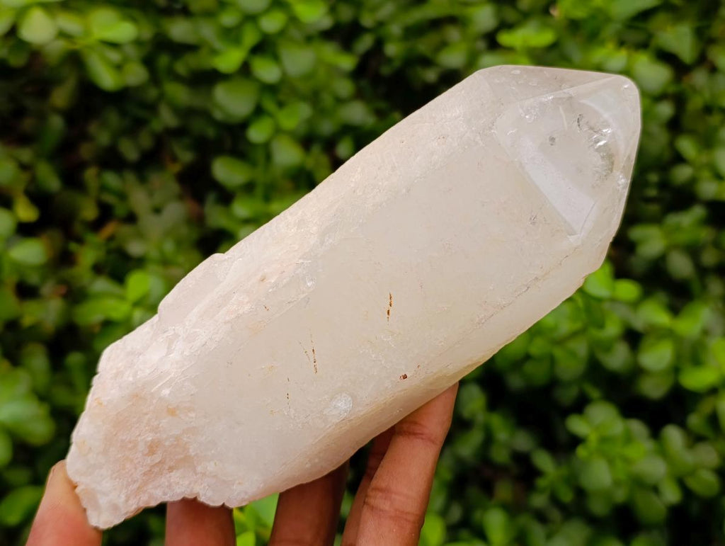 Polished Clear Cascading Quartz Crystals x 3 From Madagascar