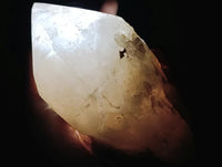 Polished Clear Cascading Quartz Crystals x 3 From Madagascar