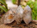 Natural Clear And Smokey Window Quartz Crystals x 63 From Brandberg, Namibia - Toprock Gemstones and Minerals 