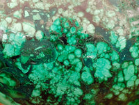 Polished Flower Banded Malachite Gemstone Eggs x 3 From Congo