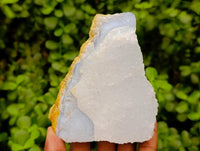 Natural Blue Lace Agate Geode Specimens x 6 From Nsanje, Malawi